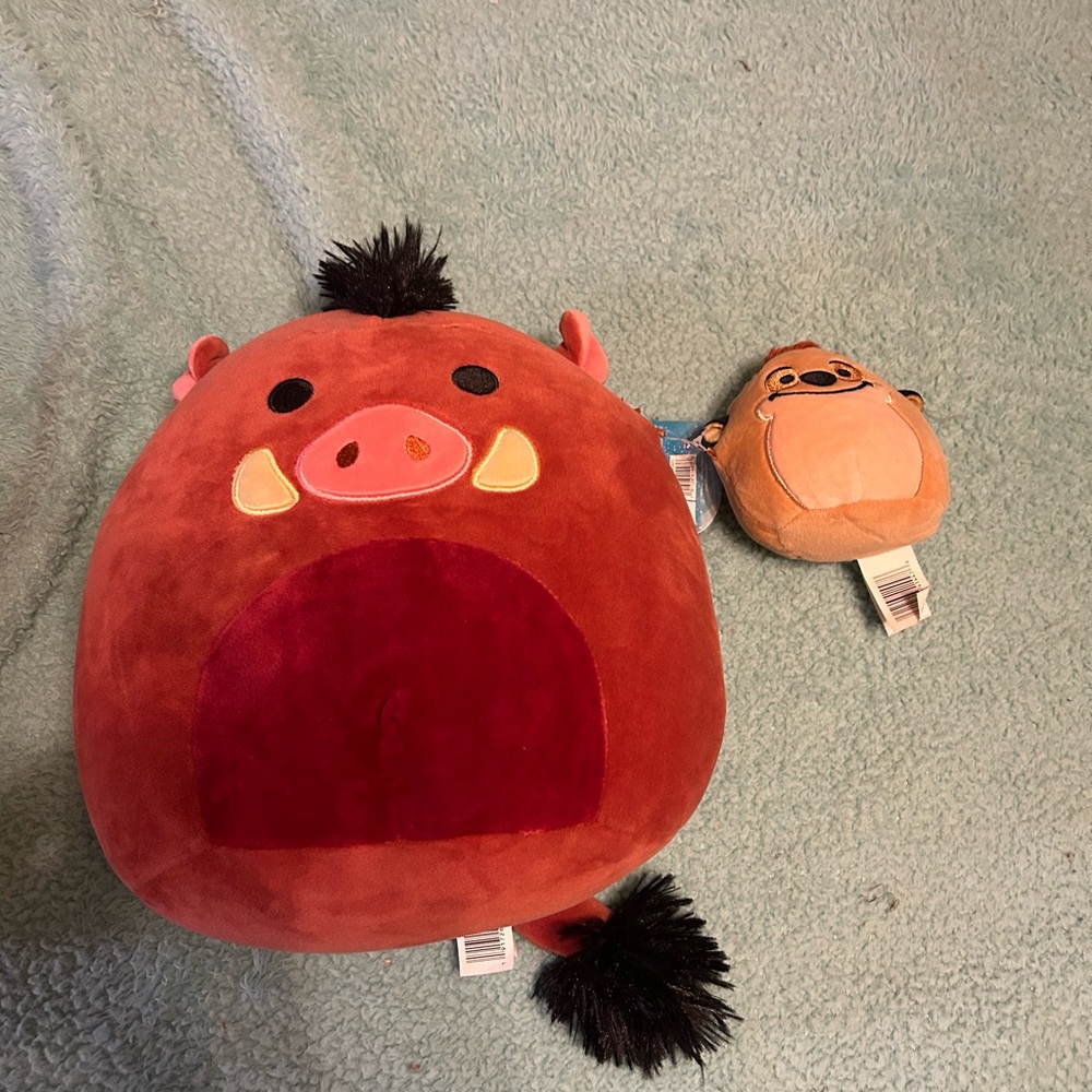 Disney Timon and Pumbaa Stuffed Animal Set